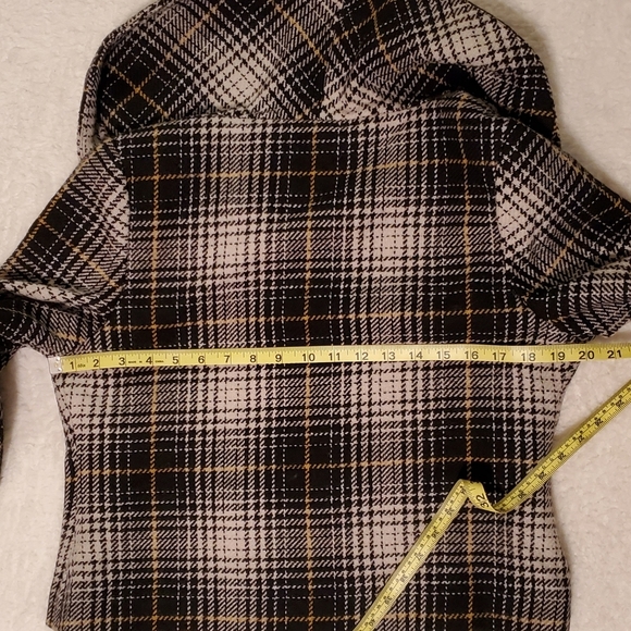 Mossimo Wool Plaid Coat - Picture 8 of 8